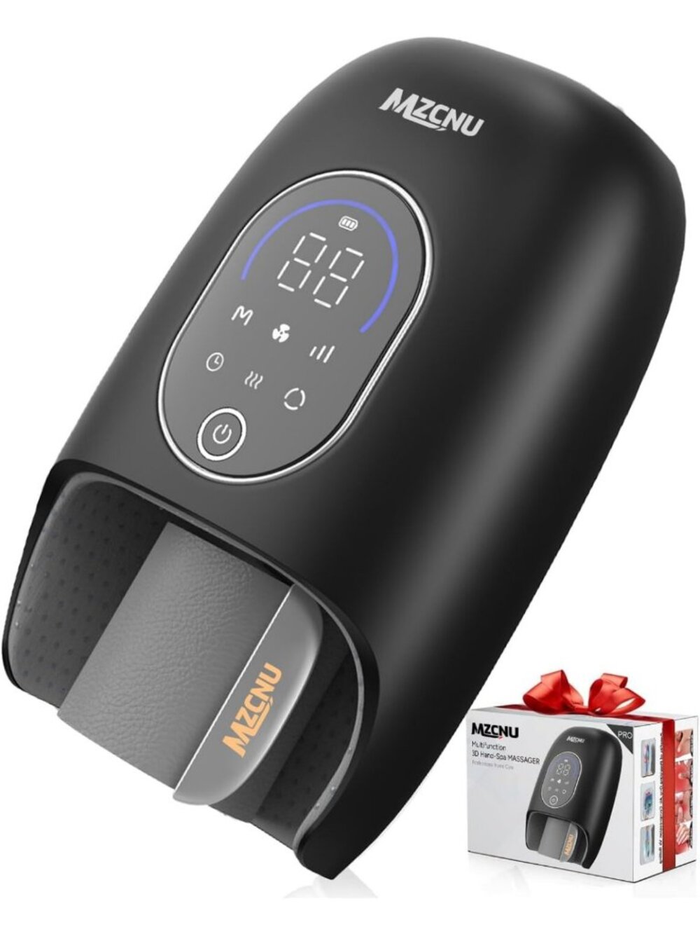 Heated Hand Massager with Compression for Carpal Tunnel Relief & Relaxation